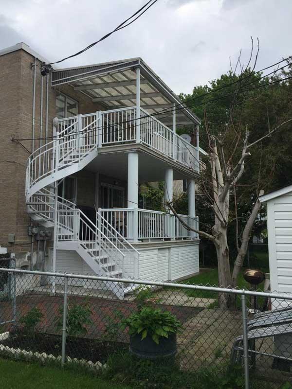 Vente de rampes, Installation de rampes, Rénovation de rampes Saint-Léonard