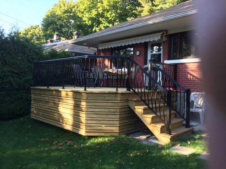 Vente de rampes, Installation de rampes, Rénovation de rampes Saint-Léonard