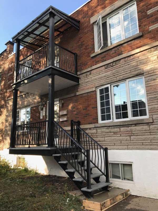 Vente de balcon, Installation de balcon, Rénovation de balcon Montréal